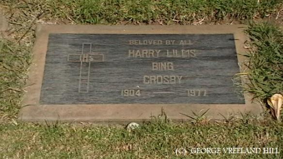 The Grave of Bing Crosby